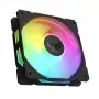 Ventoinhas de caixa ASUS TUF Gaming TR120 ARGB Reverse 90DA00D0-B09020 (3 un.), 120 mm, PWM, rolamento hidráulico, pretas