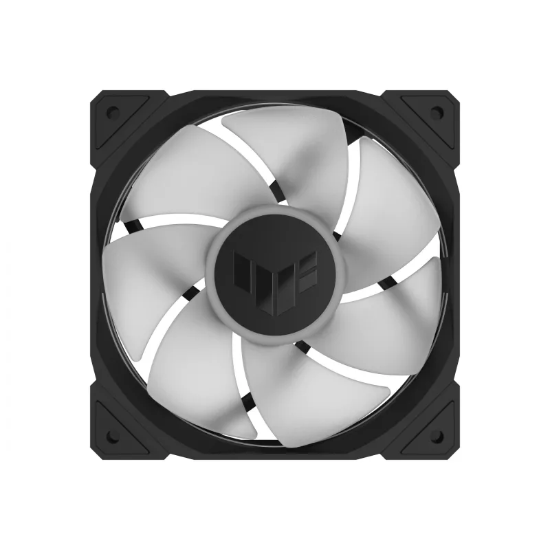 Ventoinhas de caixa ASUS TUF Gaming TR120 ARGB Reverse 90DA00D0-B09020 (3 un.), 120 mm, PWM, rolamento hidráulico, pretas
