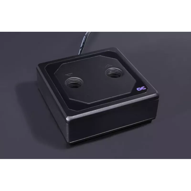 Refrigerador de água Alphacool 13082 latão cobre preto 70mm