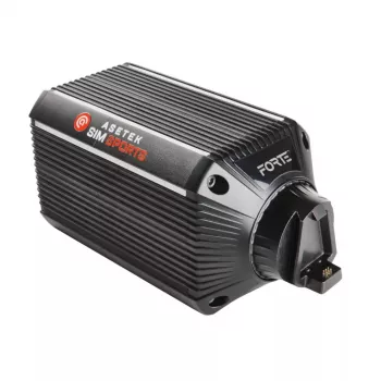 Base de volante Asetek 40-020-0020003 — base de volante Gaming, 400 W, para PC, preto/branco, 132×293×133 mm
