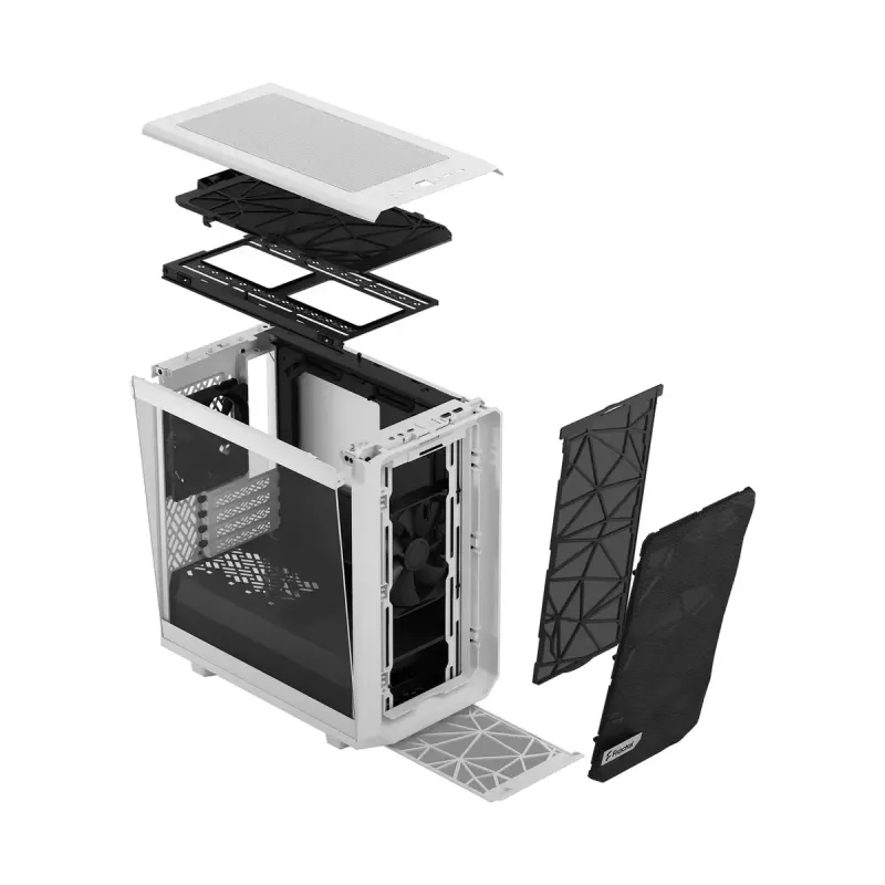 Caixa de PC Fractal Design Meshify 2 Mini branca