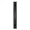 Refrigerador a ar Silverstone FW124 para caixa de computador, preto, branco