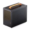 Caixa de computador JONSPLUS MATX Handle Case Z20 – preto-laranja
