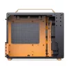 Caixa de computador JONSPLUS MATX Handle Case Z20 – preto-laranja