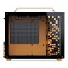 Caixa de computador JONSPLUS MATX Handle Case Z20 – preto-laranja