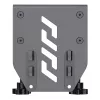 Suporte de mesa Moza Racing Flight Base, suporte de mesa Flight Base, preto, aço, AB9 FFB Base, 145 mm, 102 mm
