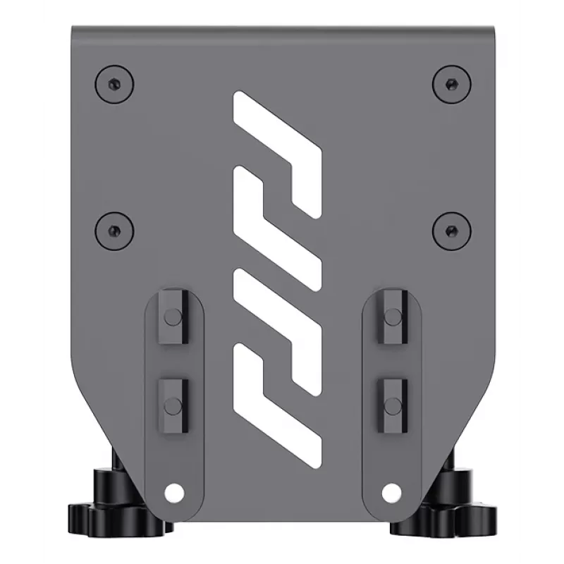 Suporte de mesa Moza Racing Flight Base, suporte de mesa Flight Base, preto, aço, AB9 FFB Base, 145 mm, 102 mm