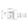 be quiet! Light Base 600 LX BGW68 caixa de PC Midi Tower, ATX, janela lateral em vidro temperado, ARGB, USB-C, suporte para radiador de 360 mm, branca