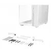 be quiet! Light Base 600 LX BGW68 caixa de PC Midi Tower, ATX, janela lateral em vidro temperado, ARGB, USB-C, suporte para radiador de 360 mm, branca