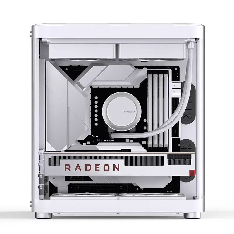 Caixa de PC Jonsbo TK-1 2.0 Mini Tower branco
