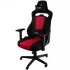 Cadeira acolchoada Nitro Concepts E250 preto vermelho altura ajustável