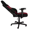 Cadeira acolchoada Nitro Concepts E250 preto vermelho altura ajustável
