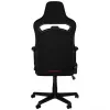 Cadeira acolchoada Nitro Concepts E250 preto vermelho altura ajustável