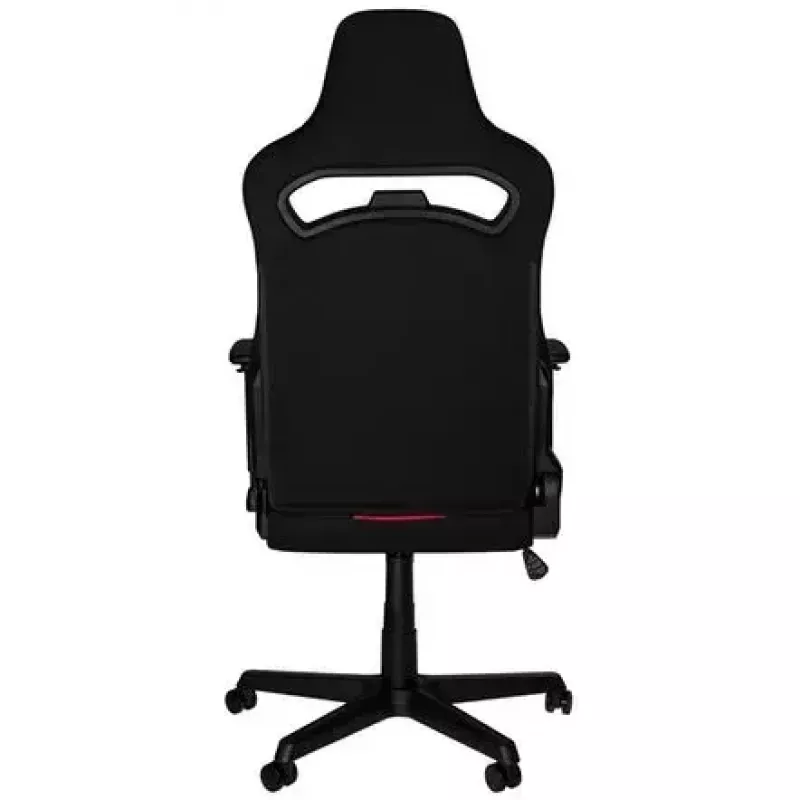 Cadeira acolchoada Nitro Concepts E250 preto vermelho altura ajustável