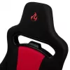 Cadeira acolchoada Nitro Concepts E250 preto vermelho altura ajustável