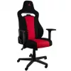 Cadeira acolchoada Nitro Concepts E250 preto vermelho altura ajustável