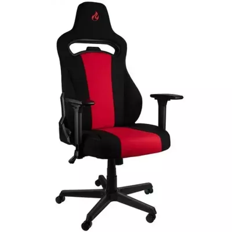 Cadeira acolchoada Nitro Concepts E250 preto vermelho altura ajustável
