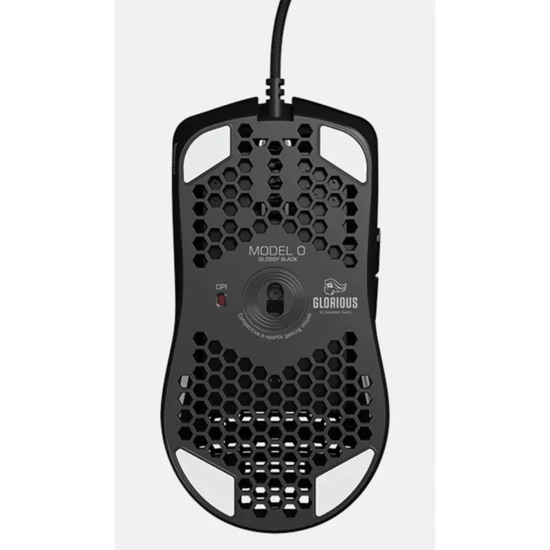 Rato Glorious Gaming Glorious Model O- Glossy (preto)