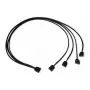 Cabo divisor RGB Alphacool 18712 5V preto 600mm