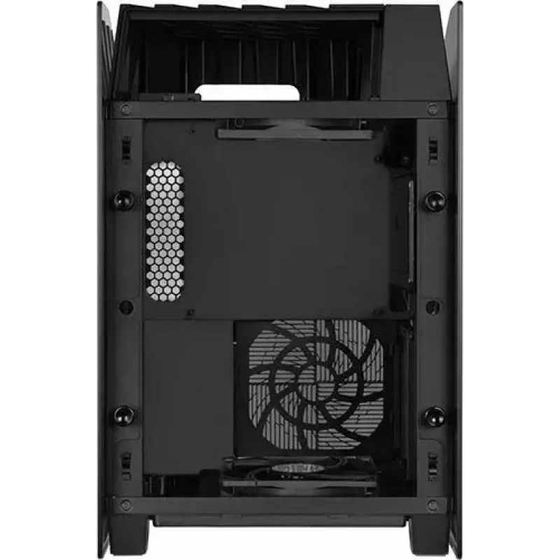Caixa de computador SilverStone SST-LD03B-AF Mini-ITX preto
