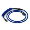 Cabo espiral USB GLORIOUS para teclados mecânicos, GMMK Cobalt Blue GLO-KB-ACC-CBL-COIL-CBLU