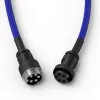Cabo espiral USB GLORIOUS para teclados mecânicos, GMMK Cobalt Blue GLO-KB-ACC-CBL-COIL-CBLU