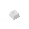 Teclas de teclado Triton Glorious Doubleshot Keycaps V2 — ABS, branco, compatível com GMMK