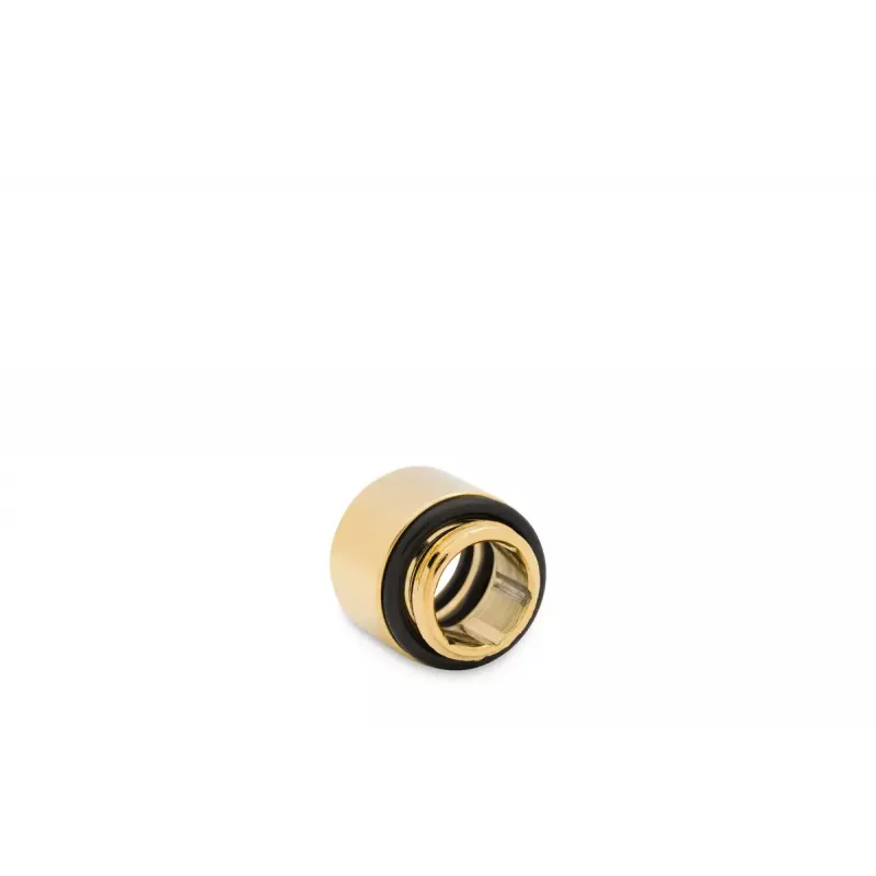 Conector para refrigeração líquida de PC EK Water Blocks — latão dourado 10 mm de altura 16,5 mm de diâmetro