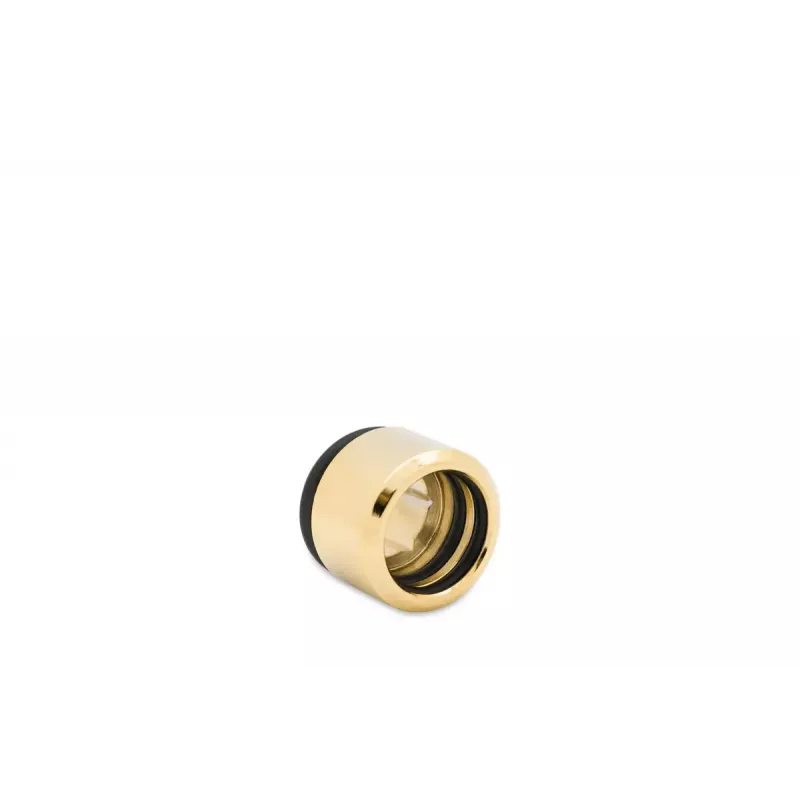 Conector para refrigeração líquida de PC EK Water Blocks — latão dourado 10 mm de altura 16,5 mm de diâmetro