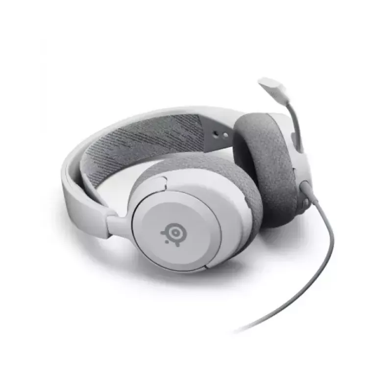 SteelSeries Arctis Nova 1 61607 auscultadores para jogos com fio, ficha de 3,5 mm, microfone com haste, branco