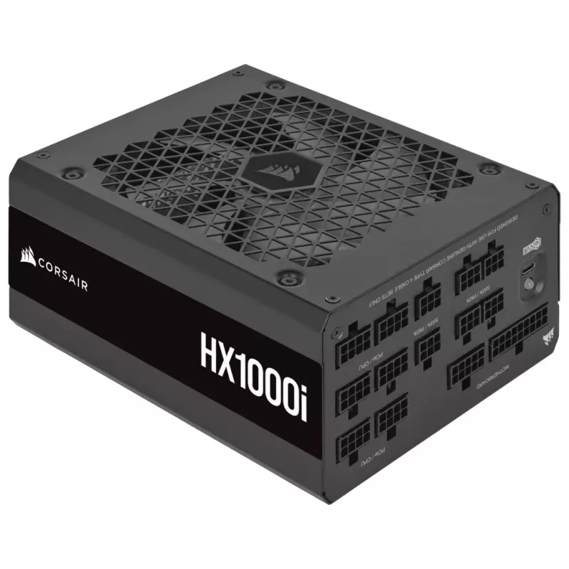 Fonte de alimentação CORSAIR - 1000 Watt - Hx1000i - totalmente modular ultra-silenciosa Platinum ATX PC (EU)