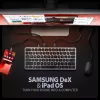 Axagon HMC-KB-US, hub USB 5Gbps com teclado, HDMI 4K/60Hz, 3x USB-A, SD/mSD, áudio, PD 100, layout US