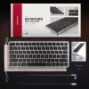 Axagon HMC-KB-US, hub USB 5Gbps com teclado, HDMI 4K/60Hz, 3x USB-A, SD/mSD, áudio, PD 100, layout US