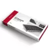 Axagon HMC-KB-US, hub USB 5Gbps com teclado, HDMI 4K/60Hz, 3x USB-A, SD/mSD, áudio, PD 100, layout US