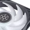 Ventoinha Silverstone VISTA 120 ARGB 12 cm preta 2000 RPM FDB