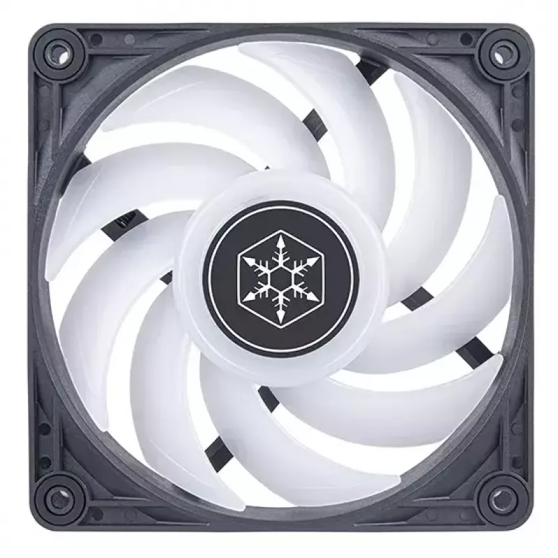 Ventoinha Silverstone VISTA 120 ARGB 12 cm preta 2000 RPM FDB