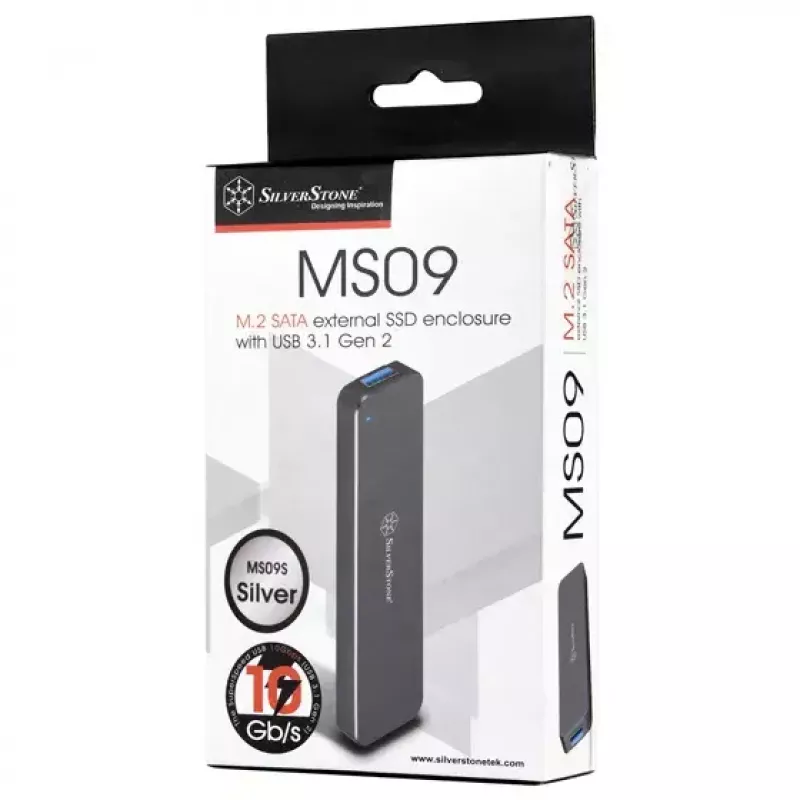 Caixa para SSD Silverstone MS09