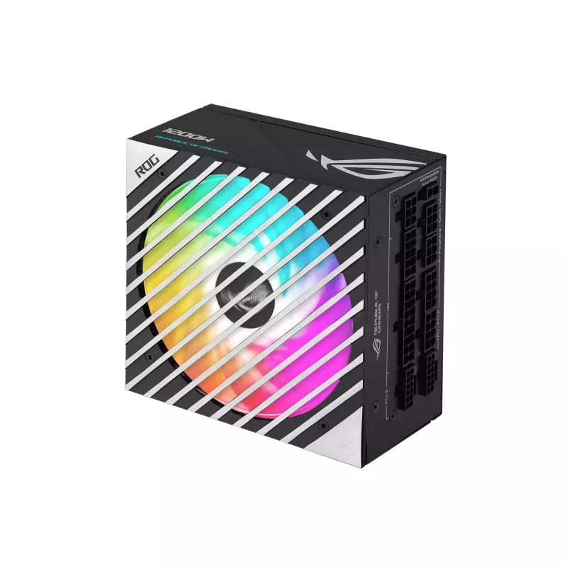 Fonte de alimentação ASUS ROG -LOKI-1200T-SFX-L-GAMING 1200 W 20+4 pin ATX preto, prateado