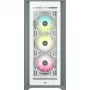 Caixa para PC CORSAIR iCUE 5000X RGB - Mid-Tower ATX com vidro temperado - branco