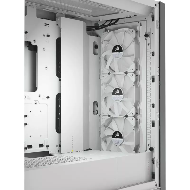 Caixa para PC CORSAIR iCUE 5000X RGB - Mid-Tower ATX com vidro temperado - branco