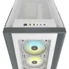 Caixa para PC CORSAIR iCUE 5000X RGB - Mid-Tower ATX com vidro temperado - branco