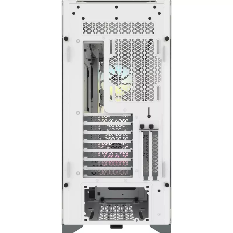 Caixa para PC CORSAIR iCUE 5000X RGB - Mid-Tower ATX com vidro temperado - branco