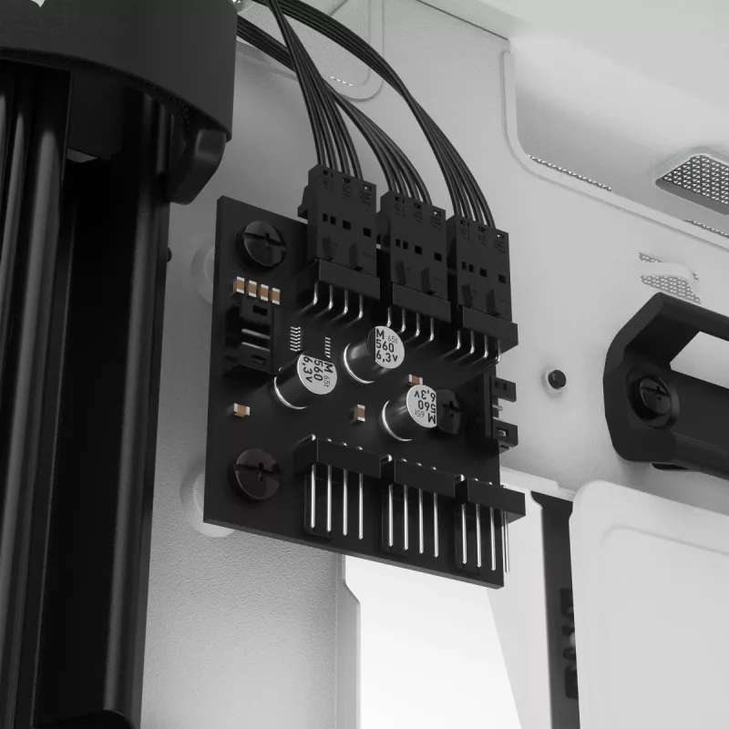 Caixa para PC CORSAIR iCUE 5000X RGB - Mid-Tower ATX com vidro temperado - branco