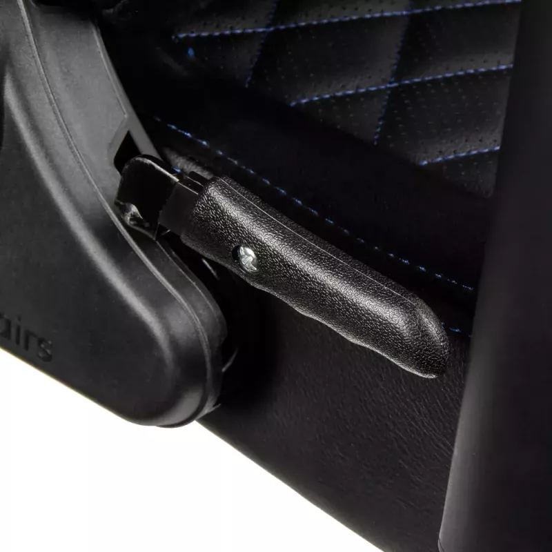 noblechairs EPIC NBL-PU-BLU-002 cadeira para jogos, preto/azul