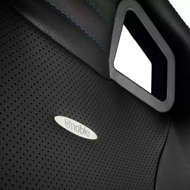 noblechairs EPIC NBL-PU-BLU-002 cadeira para jogos, preto/azul