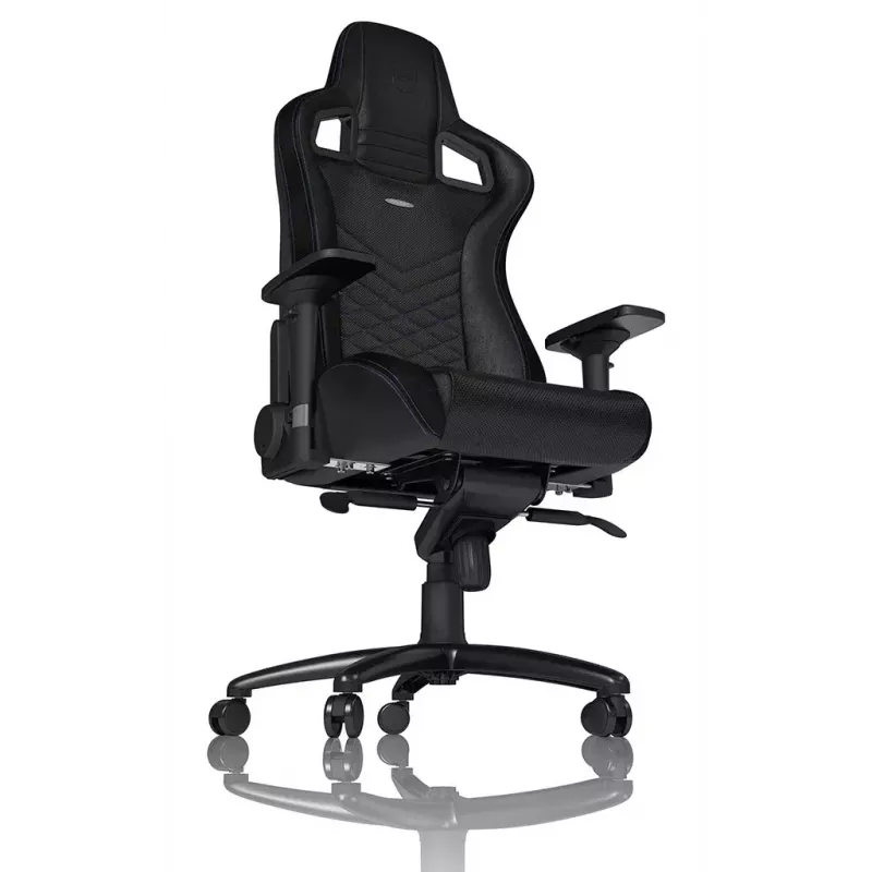 noblechairs EPIC NBL-PU-BLU-002 cadeira para jogos, preto/azul