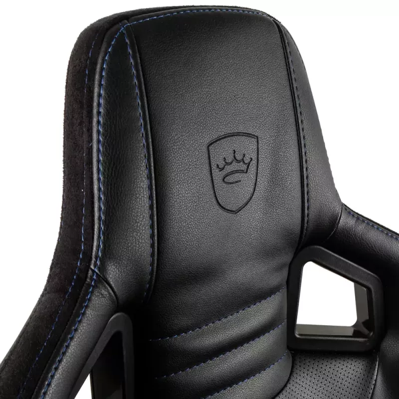 noblechairs EPIC NBL-PU-BLU-002 cadeira para jogos, preto/azul