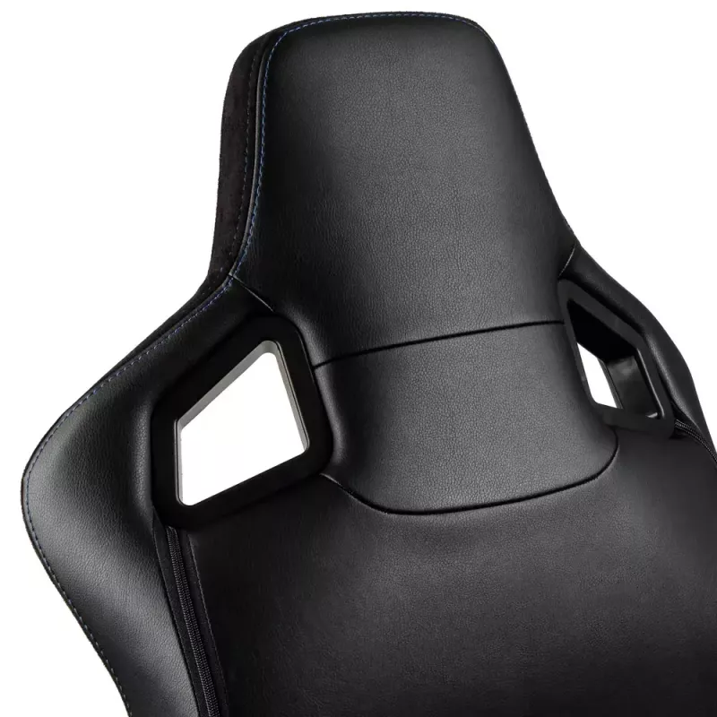 noblechairs EPIC NBL-PU-BLU-002 cadeira para jogos, preto/azul