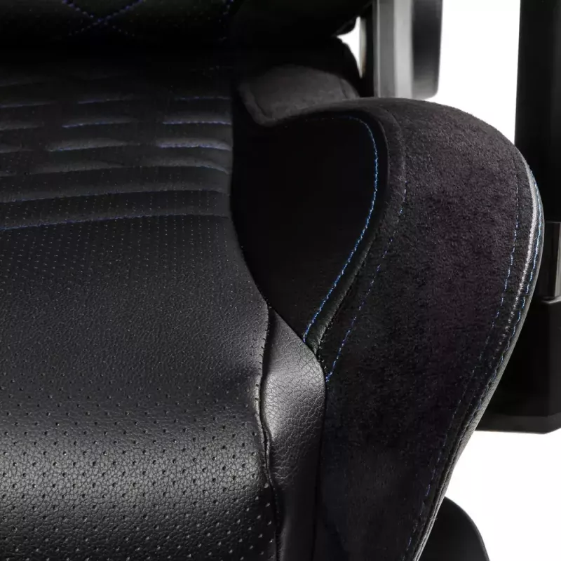 noblechairs EPIC NBL-PU-BLU-002 cadeira para jogos, preto/azul