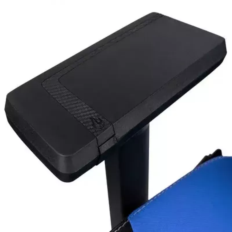 Nitro Concepts X1000 NC-X1000-BB cadeira gaming para PC, assento estofado, preto/azul (Galactic Blue)
